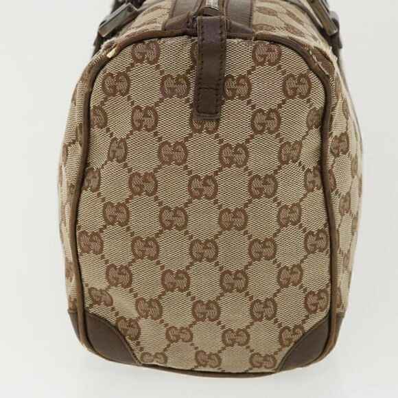 GUCCI GG Canvas Boston Bag Beige - Picture 3 of 15